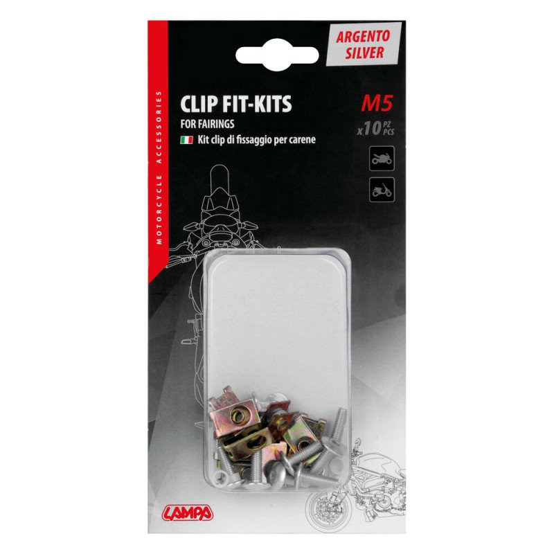 LAMPA 9165.5-LM Kit ΤΟΠΟΘΕΤΗΣΗΣ FAIRINGS MOTO ΑΠΟ ΑΝΑΔ. ΑΛΟΥΜΙΝΙΟ (ΒΙΔΕΣ M5 /ΜΕΤΑΛΛΙΚΟ ΚΛΙΠ/ΡΟΔΕΛΕΣ) -10 TEM. LAMPA 9165.5-LM Kit ΤΟΠΟΘΕΤΗΣΗΣ FAIRINGS MOTO ΑΠΟ ΑΝΑΔ. ΑΛΟΥΜΙΝΙΟ (ΒΙΔΕΣ M5 /ΜΕΤΑΛΛΙΚΟ ΚΛΙΠ/ΡΟΔΕΛΕΣ) -10 TEM.