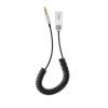 AMIO BAS29048/AM ΑΝΤΑΠΤΟΡΑΣ AUDIO BLUETOOTH 5.0 ΑΠΟ USB ΣΕ AUX ΜΑΥΡΟ ΣΠΙΡΑΛ - 1 τεμ.