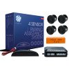 M-TECH CP4B/MT ΣΥΣΤΗΜΑ ΠΑΡΚΑΡΙΣΜΑΤΟΣ 9-15V ΜΕ 4 ΑΙΣΘΗΤΗΡΕΣ (ΜΑΥΡΟ) 21,5mm ΚΑΙ ΟΘΟΝΗ