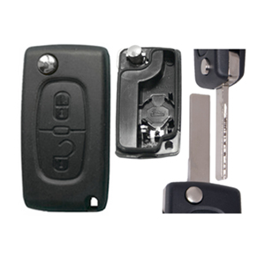 DGA DG-CT02Α/DGA CITROEN C3 / C4 / ΑΝΑΔΙΠΛΟΥΜΕΝΟ ΑΝΤΑΛΛ.ΚΛΕΙΔΙ ΜΕ ΚΑΛΥΜΜΑ 2 ΚΟΥΜΠΙΩΝ ΛΑΜΑ HU83 (ΜΕ ΥΠΟΣΤΗΡΙΞΗ ΜΠΑΤΑΡ.) (ΧΩΡΙΣ ΚΛΕΙΔΙ) - 1 ΤΕΜ.