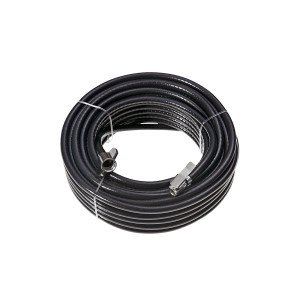 AMIO G07941KPL/AM Σωλήνας Φουσκώματος Ελαστικών με άκρο M16 & Ταχυσύνδεσμο σπείρωμα M16 μήκος 18m χρώμα Μαύρο - 1 Τεμάχιο