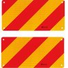 LAMPA L.RA4051MA ΑΝΑΚΛΑΣΤΙΚΟ ΣΗΜΑ ΣΕ ΠΑΝΕΛ ΑΛΟΥΜΙΝΙΟΥ ΚΟΚΚΙΝΟ/ΠΟΡΤΟΚΑΛΙ 565x280mm - 2 ΤΕΜ