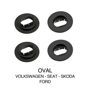 LAMPA L2299.5 VOLKSWAGEN/SEAT/SKODA/FORD ΚΟΥΜΠΩΜΑΤΑ ΚΛΙΠΣ ΓΙΑ ΠΑΤΑΚΙΑ (ΟΒΑΛ) - 4 ΤΕΜ.