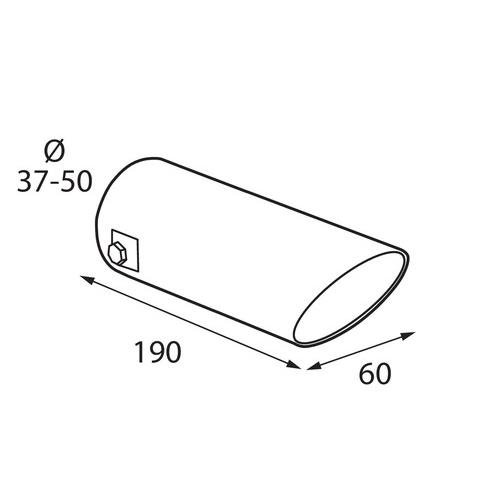 LAMPA L6000.0 ΑΚΡΟ ΕΞΑΤΜΙΣΗΣ T4 37-50mm ΚΟΦΤΟ