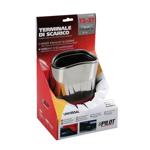 LAMPA L6008.1 ΑΚΡΟ ΕΞΑΤΜΙΣΗΣ TS-27 Φ 33-41mm - ΟΒΑΛ