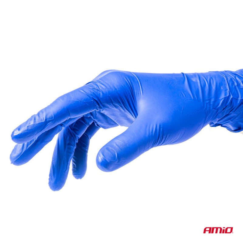 AMIO MER02957/AM ΓΑΝΤΙΑ ΝΙΤΡΙΛΙΟΥ MERCATOR NITRYLEX BASIC ΣΕ ΜΠΛΕ ΧΡΩΜΑ MEDIUM (M) - 100 ΤΕΜ.