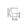 LAMPA L.MG21156SU Παξιμάδια Ασφαλείας 12x1.5 Ίσια Τύπου J030 Μήκος 15/35mm Κατασκευασμένα Από Ανθεκτικό Υλικό Για Μέγιστη Αντοχή Και Ασφάλεια Στη Χρήση – 1 σετ 21 τεμ.