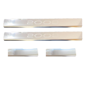 AMERICAT ΜΣ.26162/NT PEUGEOT 2008 5D 2020+ ΜΑΡΣΠΙΕ ΕΣΩΤΕΡΙΚΑ ΧΡΩΜΙΟ ΑΥΤΟΚΟΛΛΗΤΑ - 4 ΤΕΜ.