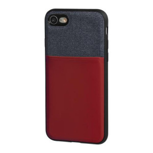 LAMPA L.P14931/T APPLE iPHONE 7 ΚΑΙ 8 ΘΗΚΗ ΚΙΝΗΤΟΥ DUO POCKET ΜΠΛΕ-ΜΠΟΡΝΤΩ ΜΑΓΝΗΤΙΚΗ SILVER LINE