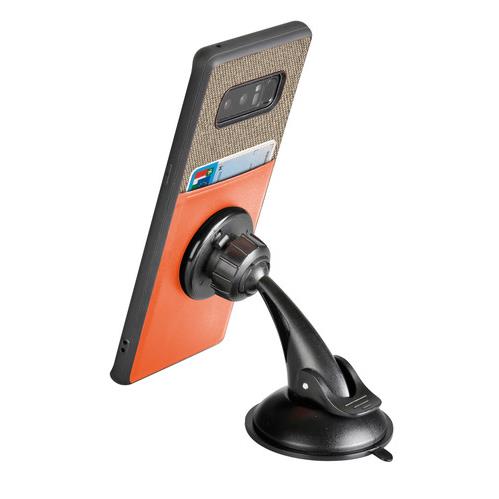 LAMPA L.P14932/T APPLE iPHONE 7 ΚΑΙ 8 ΘΗΚΗ ΚΙΝΗΤΟΥ DUO POCKET ΓΚΡΙ-ΠΟΡΤΟΚΑΛΙ ΜΑΓΝΗΤΙΚΗ SILVER LINE