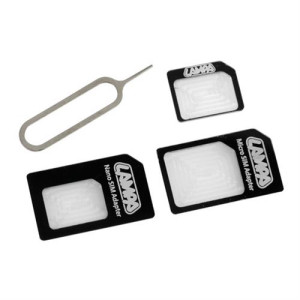 LAMPA L.P15001/T ΣΕΤ ΑΝΤΑΠΤΟΡΕΣ 3ΤΕΜ. UNIVERSAL ΓΙΑ ΚΑΡΤΕΣ SIM