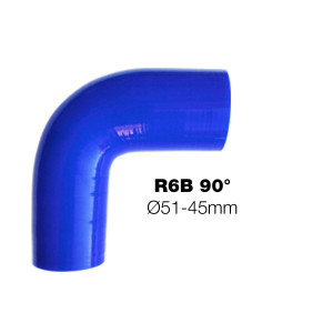 SIMONI RACING SRR6B ΓΩΝΙΑ ΣΙΛΙΚΟΝΗΣ ΜΠΛΕ Φ51>Φ45 90 ΜΟΙΡΕΣ