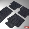 CIK RM.AU.0002/CK ΠΑΤΑΚΙΑ ΑΥΤΟΚΙΝΗΤΟΥ ΑΠΟ ΛΑΣΤΙΧΟ ΓΙΑ AUDI Q3 2011-2018 ΣΕ ΜΑΥΡΟ ΧΡΩΜΑ ΜΕ ΚΟΥΜΠΩΜΑΤΑ - 4 ΤΕΜ.