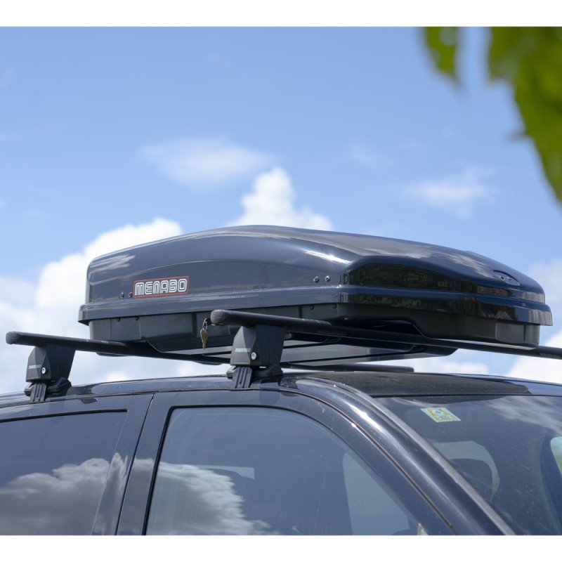 MENABO 13540/MB ΜΠΑΓΚΑΖΙΕΡΑ ΟΡΟΦΗΣ SATELLITE 330 BLACK ΣΕ ΜΑΥΡΟ ΧΡΩΜΑ ΜΕ ΓΥΑΛΙΣΤΕΡΗ ΥΦΗ - 1 ΤΕΜ.