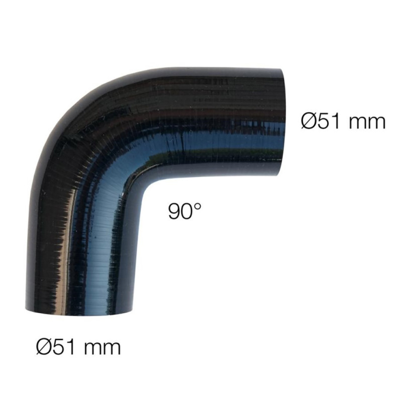 SIMONI RACING SR9010 ΓΩΝΙΑ ΣΙΛΙΚΟΝΗΣ ΜΑΥΡΗ Φ51 90 ΜΟΙΡΕΣ