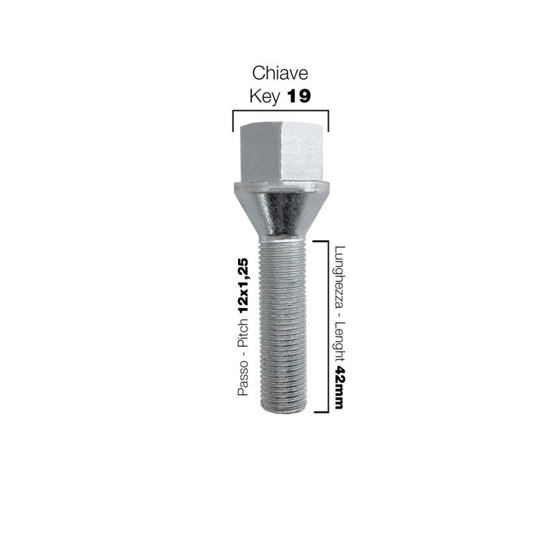 SIMONI RACING SRBR/6-10 ΜΠΟΥΛΟΝΙΑ ΚΩΝΙΚΑ 12x1,25 (42mm) (19) - 10 ΤΕΜ. SIMONI RACING SRBR/6-10 ΜΠΟΥΛΟΝΙΑ ΚΩΝΙΚΑ 12x1,25 (42mm) (19) - 10 ΤΕΜ.