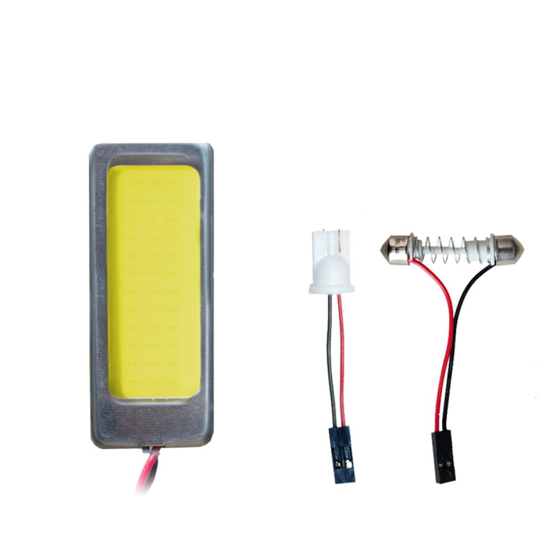 SIMONI RACING SRCOB/3 ΠΛΑΦΟΝΙΕΡΑ ΑΝΤΑΠΤΟΡΑΣ LED COB LIGHT 3 52x22mm - 1 TEM.
