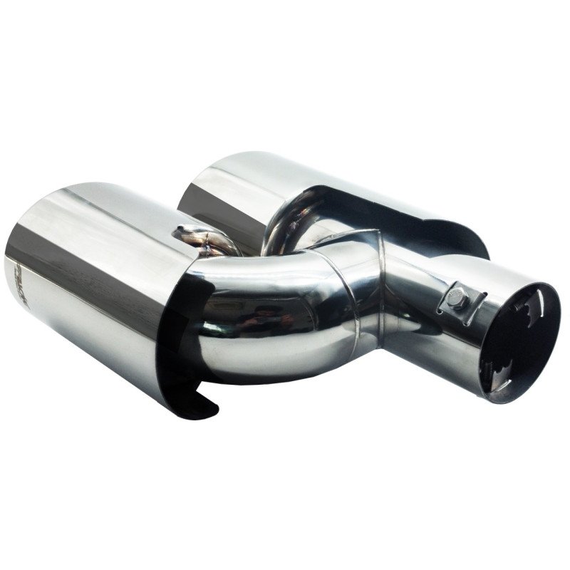 SIMONI RACING SRTRX/110 ΑΚΡΟ (ΜΠΟΥΚΑ) ΕΞΑΤΜΙΣΗΣ INOX ΔΙΠΛΗΣ ΑΠΟΛΗΞΗΣ Φ37-59 mm (ΜΗΚΟΣ 250/220mm/ΔΙΑΜΕΤΡΟΣ ΕΞΩΤΕΡΙΚΗ 90x2mm) - 1 τεμ.