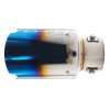 SIMONI RACING SRTRX/111B ΑΚΡΟ (ΜΠΟΥΚΑ) ΕΞΑΤΜΙΣΗΣ ΚΑΜΜΕΝΟ ΤΙΤΑΝΙΟ Φ39-63 mm (ΜΗΚΟΣ 152/220mm/ΔΙΑΜΕΤΡΟΣ ΕΞΩΤΕΡΙΚΗ 89mm) - 1 τεμ.