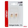 AMIO 04626/AM Λάμπες Αλογόνου WY5W W2.1x9.5d Καρφωτές 12V 5W Πορτοκαλί Lumitec για Φλας & Καθαρή Σήμανση – Σετ 2 Τεμ.