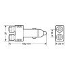 LAMPA L3900.4 ΑΝΤΑΠΤΟΡΑΣ ΑΝΑΠΤΗΡΑ ΜΠΑΝΑΝΑ 12/24V 10A