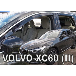 HEKO ΑΝΕΜ.SET31261 ΑΝΕΜΟΘΡΑΥΣΤΕΣ ΓΙΑ VOLVO XC60 II 5D 2017+ ΣΕΤ ΑΥΤΟΚΙΝΗΤΟΥ ΑΠΟ ΕΥΚΑΜΠΤΟ ΦΙΜΕ ΠΛΑΣΤΙΚΟ - 4 ΤΕΜ.