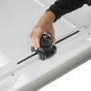 YAKIMA YWB751S ΜΠΑΓΚΑΖΙΕΡΑ ΟΡΟΦΗΣ WB751S COMPACT 400 LT ΜΕ ΔΙΠΛΟ ΑΝΟΙΓΜΑ ΣΕ ΑΣΗΜΙ ΧΡΩΜΑ ΜΕ ΓΥΑΛΙΣΤΕΡΗ ΥΦΗ - 1 ΤΕΜ.
