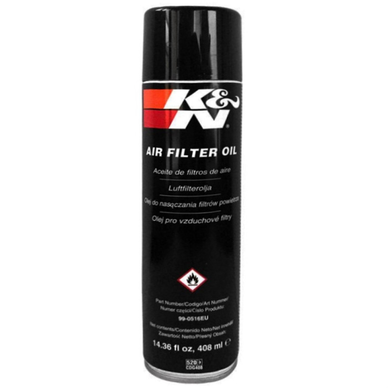 K&N FILTERS 930.99-0516EU Λάδι σπρέι 408ml K&N