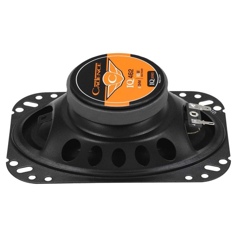 CADENCE H-IQ462GE IQ462GE 2-Way Coaxial Car Audio Speakers | 35W RMS, 80W Peak Power