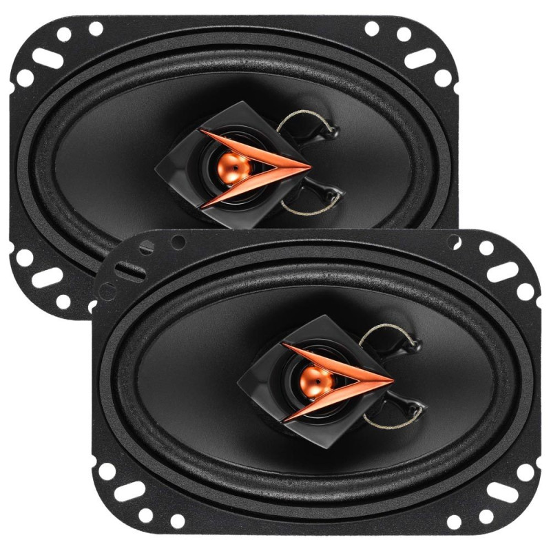 CADENCE H-IQ462GE IQ462GE 2-Way Coaxial Car Audio Speakers | 35W RMS, 80W Peak Power
