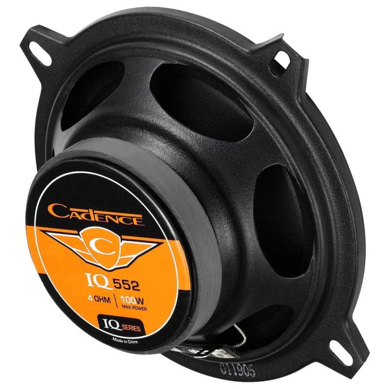 CADENCE H-IQ552GE IQ552GE 2-Way Coaxial Car Audio Speakers | 40W RMS, 100W Peak Power
