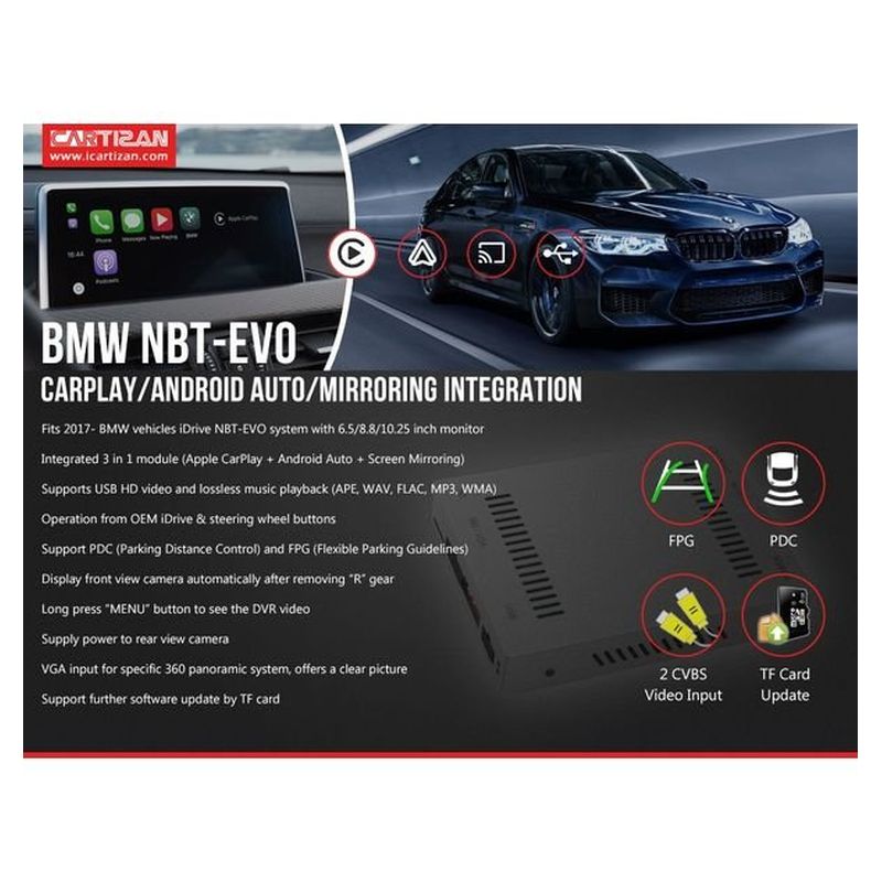 BIZZAR U-BZ-VI-MER39C2 Mercedes NTG4.5 Wireless CarPlay/Android Auto Interface & Camera In