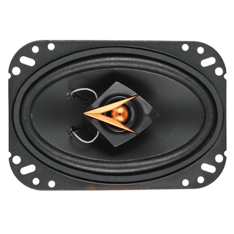 CADENCE H-IQ462GE IQ462GE 2-Way Coaxial Car Audio Speakers | 35W RMS, 80W Peak Power
