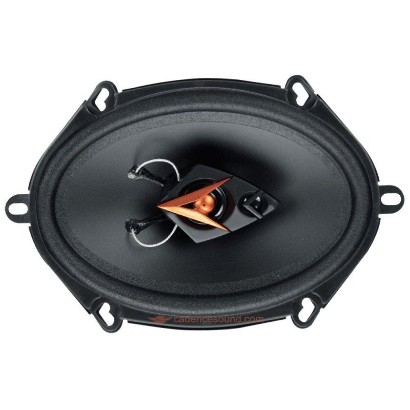 CADENCE H-IQ462GE IQ462GE 2-Way Coaxial Car Audio Speakers | 35W RMS, 80W Peak Power