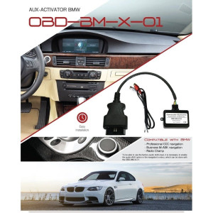 CARAUDIO SYSTEMS CS-OBD-BM-X01 BMW CCC Aux-In Ενεργοποίηση