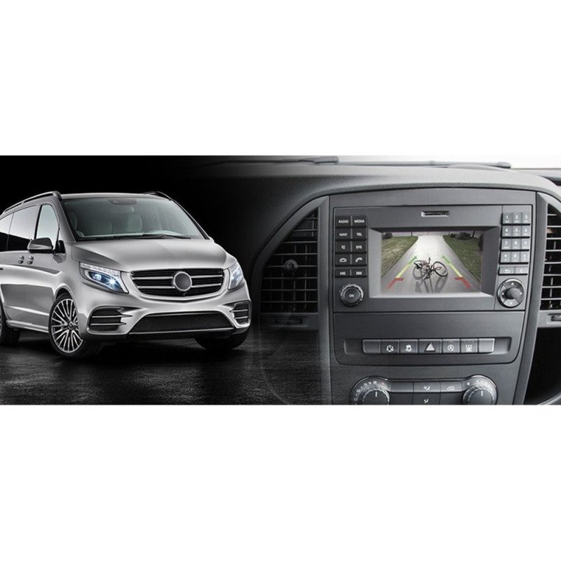 CARAUDIO SYSTEMS D-CS-RL-A15-2 Interface Κάμερα Οπισθοπορείας & Εμπρός για Μercedes Vito (W447) Audio15