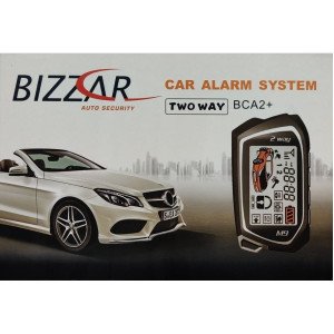 BIZZAR S-BCA2+ 2 Way Car Alarm BCA2+