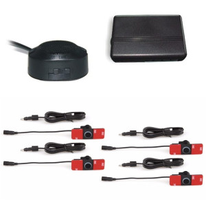BIZZAR D-RS404/OEM Σύστημα Παρκαρίσματος 4 Μαύροι OEM Αισθητήρες (εσωτ. τοποθέτησης)