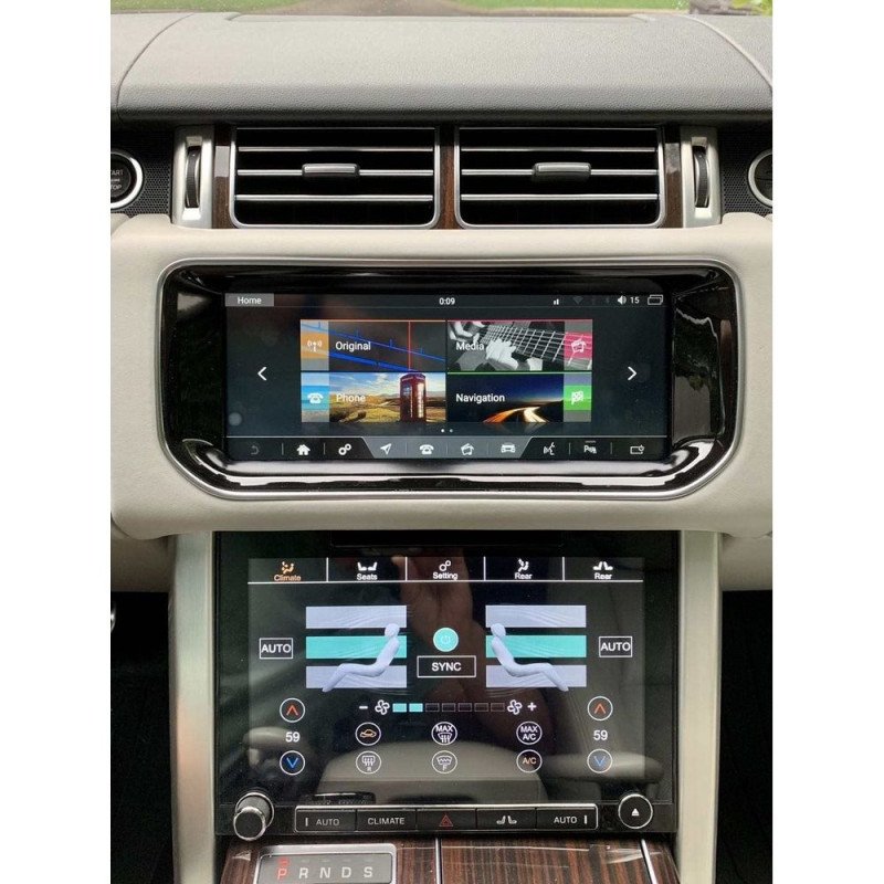 BIZZAR CL-ZF-2002 Range Rover Vogue L405 2013 - 2017 9" Touchscreen AC Climate Control Panel