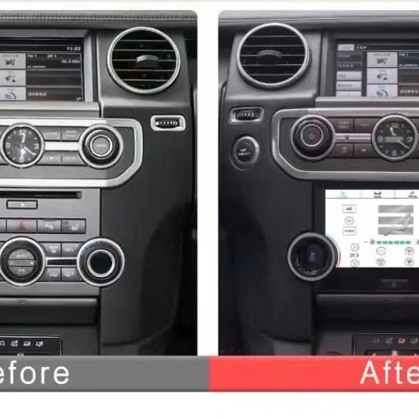 BIZZAR CL-ZF-2010 Land Rover Discovery LR4 2010 - 2016 Touchscreen AC Climate Control Panel
