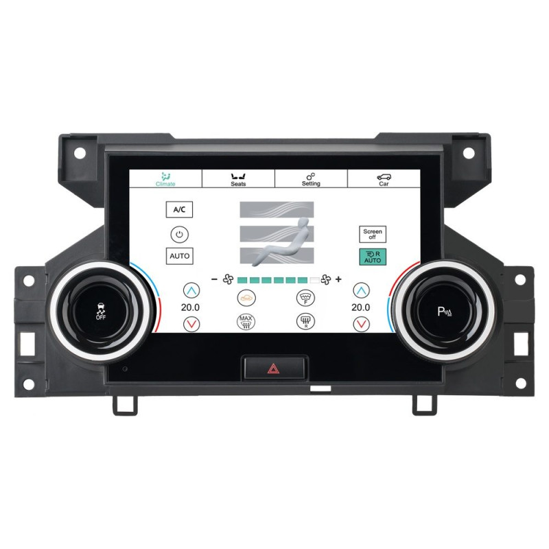 BIZZAR CL-ZF-2010 Land Rover Discovery LR4 2010 - 2016 Touchscreen AC Climate Control Panel