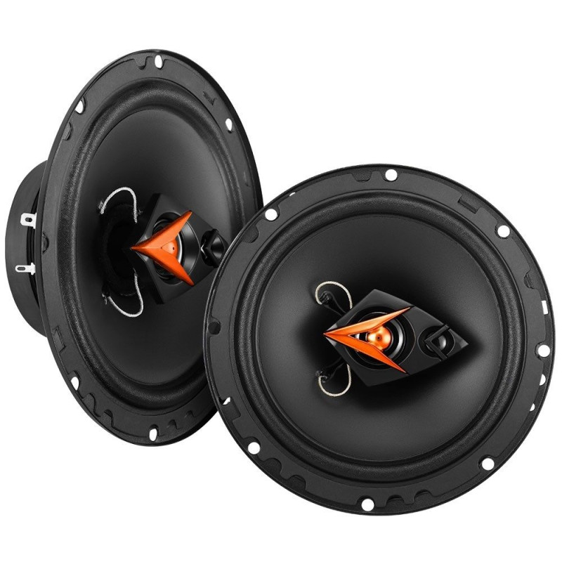 CADENCE H-IQ653GE IQ Series IQ653GE 6.5″ 3-Way Coaxial Car Audio Speakers | 50W RMS, 125W Peak Power