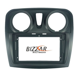 BIZZAR F-CT-DC0621 Πρόσοψη, Καλωδίωση & CANbus Box Για Dacia Sandero Για Tablet 9"