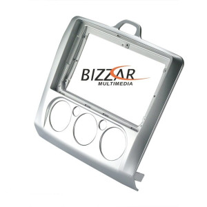 BIZZAR F-CT-FD0041M Πρόσοψη & Καλωδίωση Για Ford Focus 2005-2011 Manual A/C Για Tablet 9"