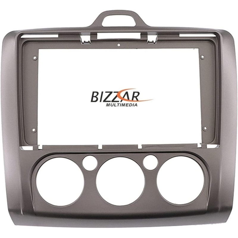 BIZZAR F-CT-FD0041MB Πρόσοψη & Καλωδίωση Για Ford Focus 2005-2011 Manual A/C Για Tablet 9" Χρώμα Μαύρο