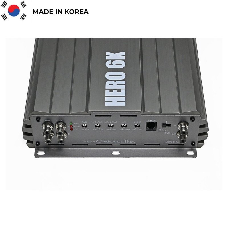 SHOCKWAVE E-HERO6K Monoblock HERO6K (6.000Wrms) Made in Korea
