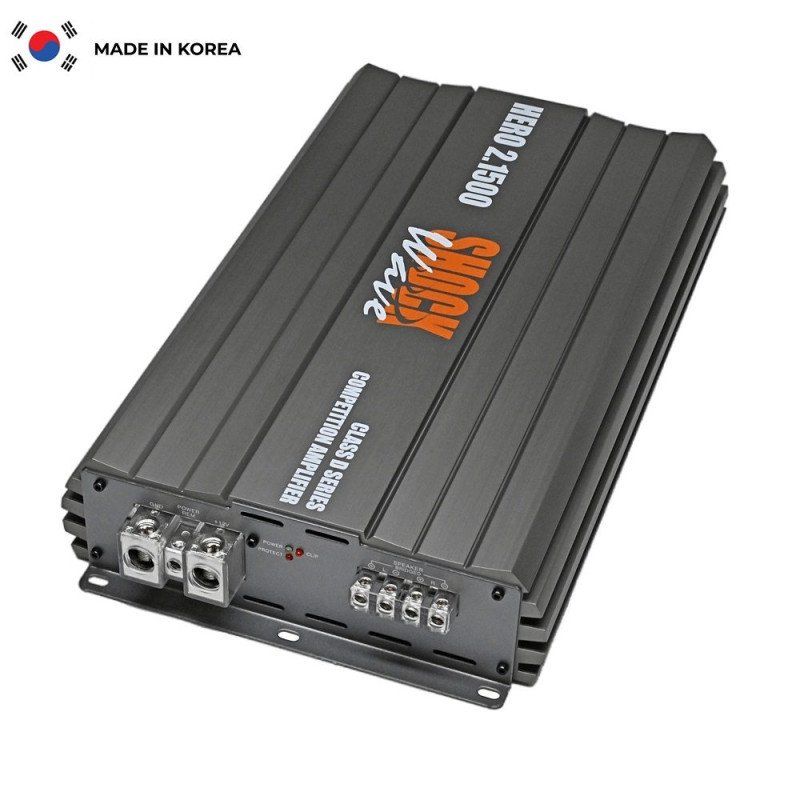 SHOCKWAVE E-HERO2.1500 Class D 2Channel HERO2.1500 (2x1500Wrms) Made in Korea