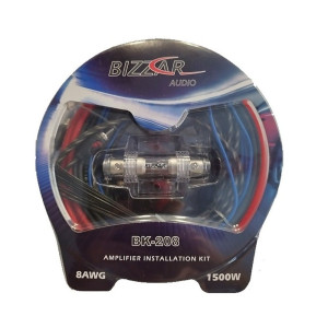 BIZZAR D-BK-208 Kit Καλωδίωσης Ενισχυτή 8Ga BIZZAR D-BK-208 Kit Καλωδίωσης Ενισχυτή 8Ga