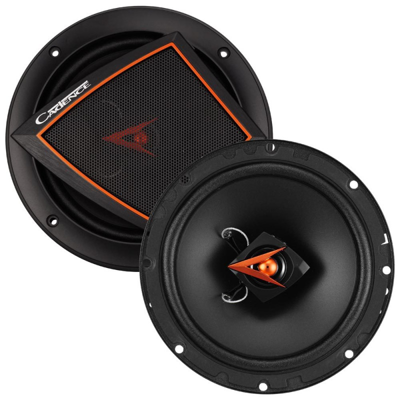 CADENCE H-IQ652 IQ652 2-Way Coaxial Car Audio Speakers | 50W RMS, 125W Peak Power