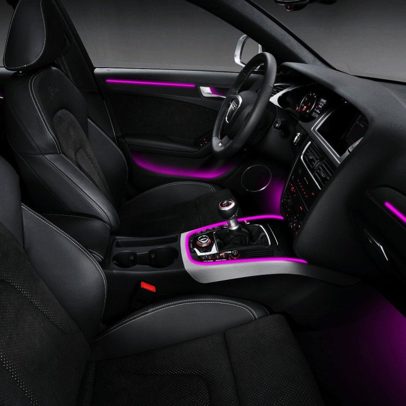 BIZZAR L-AL-AUA4 Ατμοσφαιρικός Φωτισμός AUDI A4 B8-B8,5 Ambient Light Kit